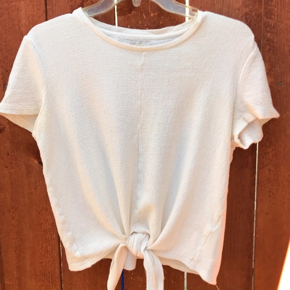 Madewell Tops - Madewell Crop Tie Top